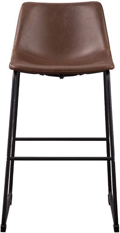 Photo 1 of 1 Signature Design by Ashley Centiar Pub Height Bar Stool, Brown 
