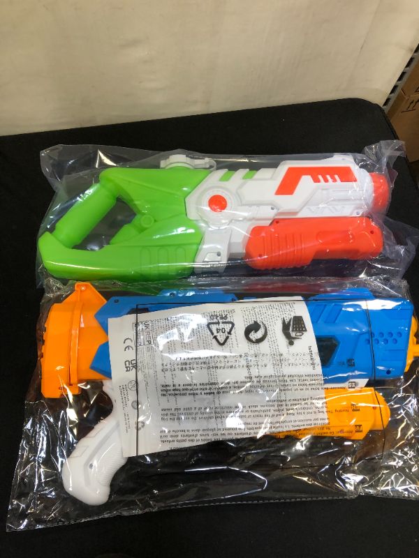 Photo 1 of 2 pack large water guns 
