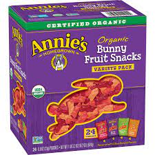 Photo 1 of Annie's Organic Bunny Fruit Snacks, Variety Pack, 24 ct, 19.2 oz exp- dec-20-21 