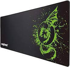 Photo 1 of Large Mouse Pad Extended Speed Gaming Mouse Pad Fly Dragon Mouse Pad Gamer Office Computer Mouse Mat (A-Green)