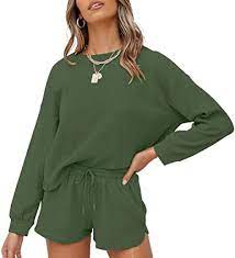 Photo 1 of Size xl women pajamas set army green 