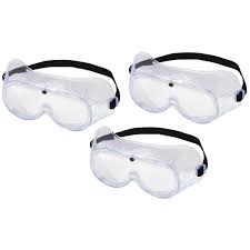 Photo 1 of 3 pack safety goggles 
