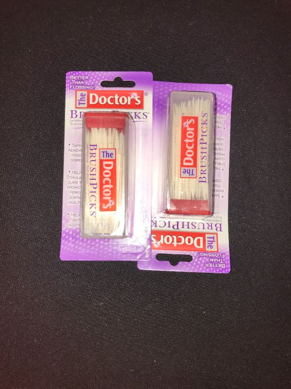 Photo 2 of The Doctor's BrushPicks, Interdental Toothpicks, 120-Picks per Pack ( 2 pack ) 