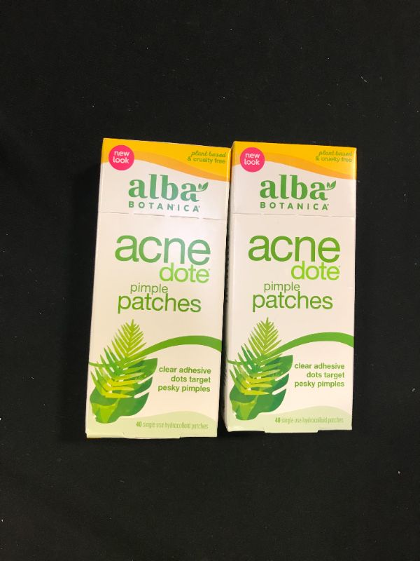 Photo 2 of Alba Botanica Acnedote Pimple Patches, 40 Count  ( 2 pack ) 