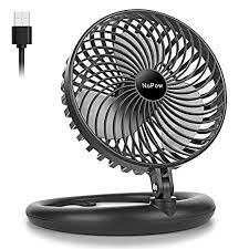 Photo 1 of NuPow USB DESK FAN - 8 inch ( 5 ft cable ) ( white ) 