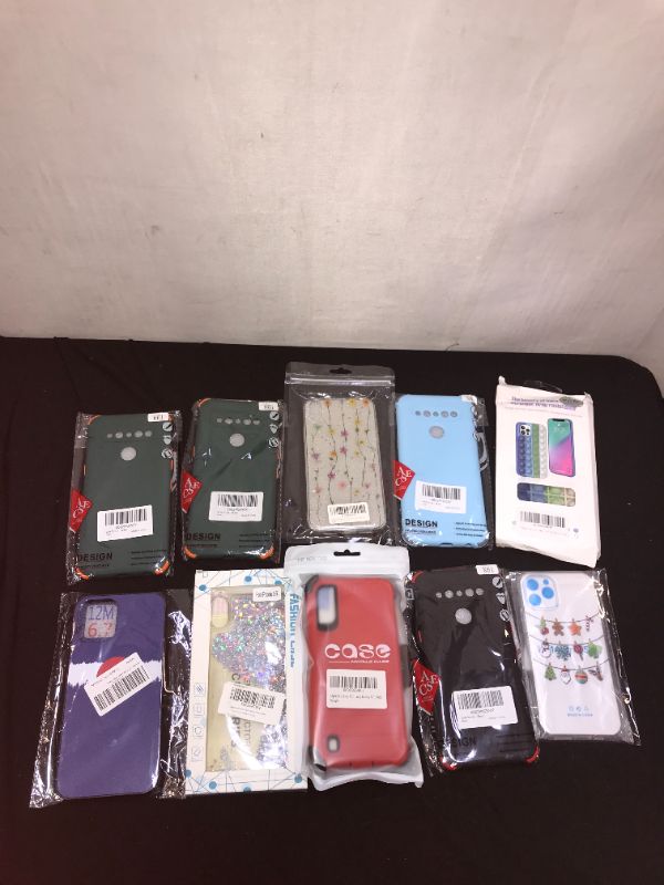 Photo 1 of 10 pack various phone case lot ( multiple types of phone cases ) 