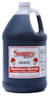 Photo 1 of  Grape Sno Cone Syrup, 1 Gallon, 11 Pound