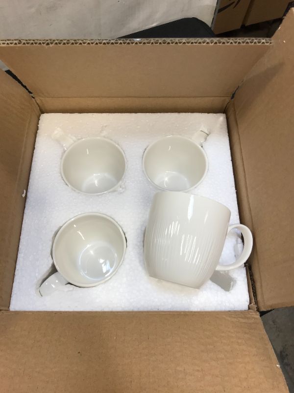 Photo 2 of 11.5 oz Fine porcelain mugs ( set of 4 ) 