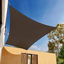 Photo 1 of 16 by 20-inch brown shade sail 