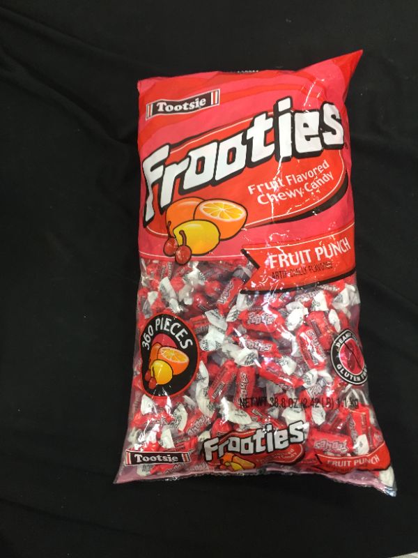 Photo 2 of 
Frooties 360 Piece Bag Fruit Punch - 38.8oz exp- unknown  