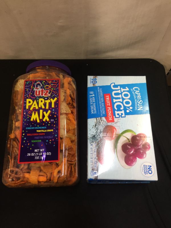 Photo 1 of 2 pack food lot ( exp- juice Aug 13/22 ) ( food- Sep 20/21) 