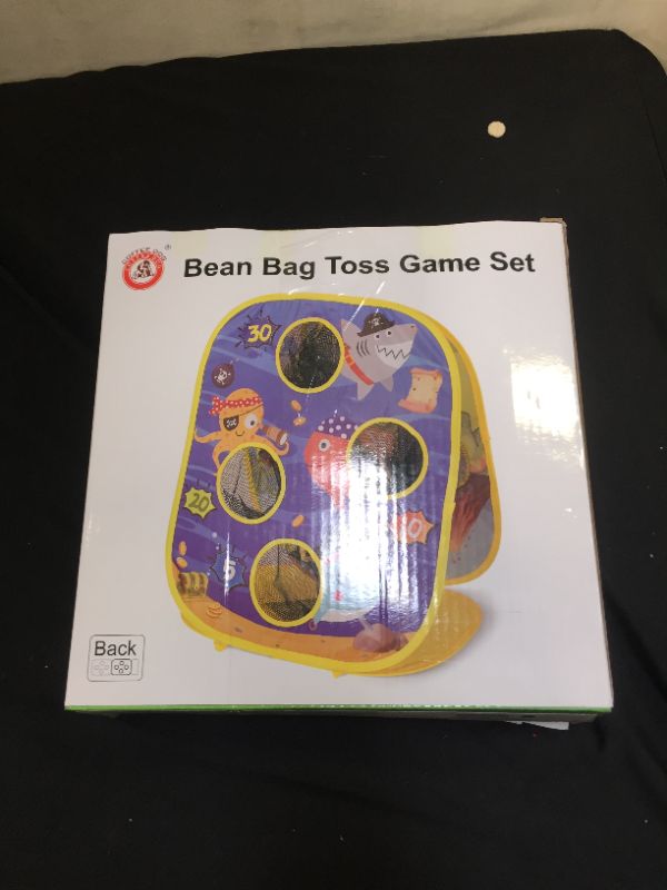 Photo 1 of  pop up - Bean bag toss game set 