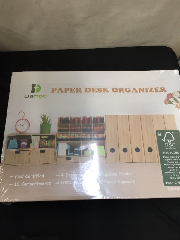 Photo 1 of Paper desk organizer ( factory sealed ) 