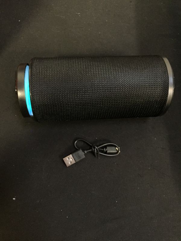 Photo 1 of GENERIC PROTABLE BLUETOOTH SPEAKER - BLACK