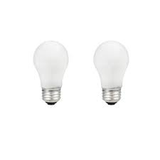 Photo 1 of 4 packs 40-Watt A15 Double Life Incandescent Light Bulb in Soft White Color 2700K Temperature (2-Pack)
