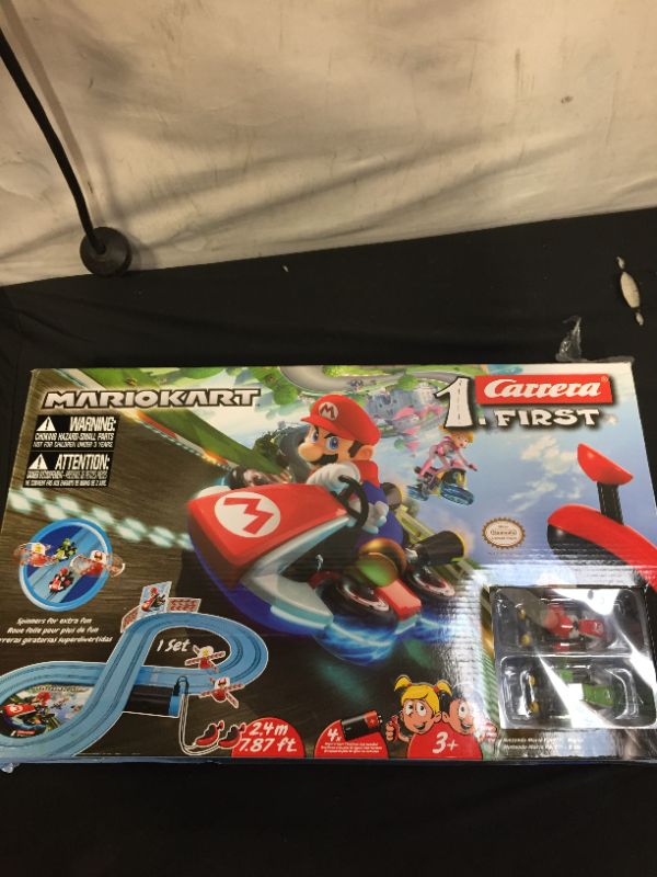 Photo 4 of Carrera First Mario Kart - Slot Car Race Track with Spinners