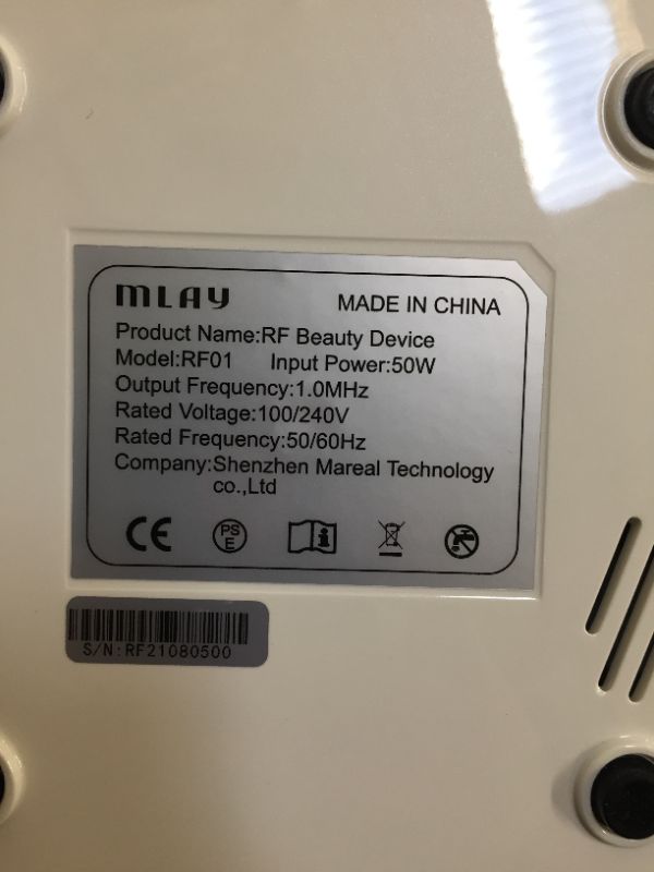 Photo 1 of 
MLAY RF Radio Frequency Facial And Body Skin Tightening Machine - Professional Home RF Lifting Skin Care Anti Aging Device - Salon Effects