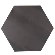 Photo 1 of 14 PC Metro Anthracite Hexagon 14 in. x 16 in. Matte Glazed Porcelain Floor and Wall Tile (10.07 sq. ft. / Case)