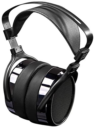 Photo 1 of HIFIMAN HE-400I Over Ear Full-Size Planar Magnetic Headphones Adjustable Headphone with Comfortable Earpads Open-Back Design Easy Cable Swapping 
Right side doesnt work