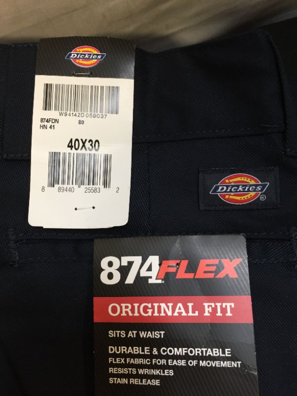 Photo 2 of dickies jeans navy blue size in second picture 
