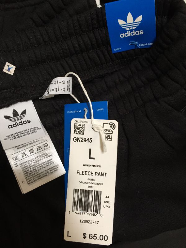 Photo 4 of Adidas Originals,womens,Fleece Pants,Black,Large
