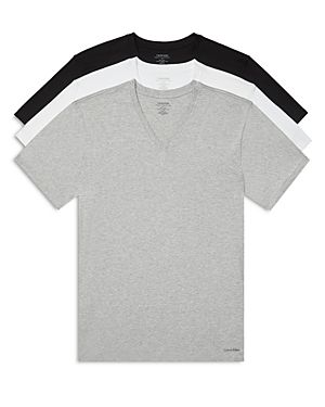 Photo 1 of Calvin Klein Underwear Cotton Classics Multipack Short Sleeve V-Neck XL
