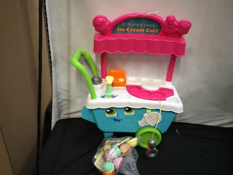 Photo 2 of LeapFrog Scoop and Learn Ice Cream Car (TOP OF CART IS BENT)