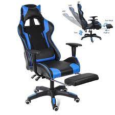 Photo 1 of INSMA Gaming Chair High-Back Office Chair Racing Style Lumbar (LOOSE HARDWARE-POSSIBLE HARDWARE MISSING)