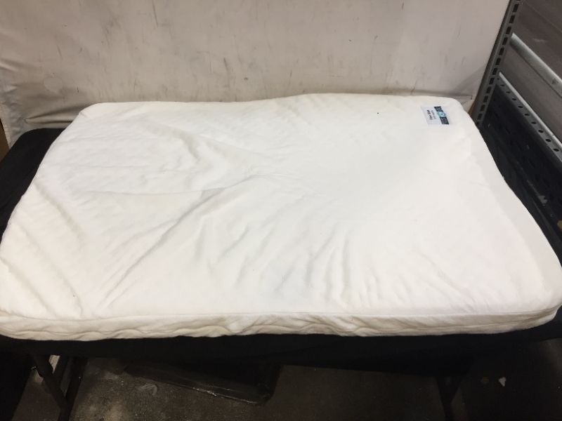 Photo 2 of hiccapop Pack and Play Mattress Pad (ITEM IS DIRTY AND HAS STAINS)-38"X26"