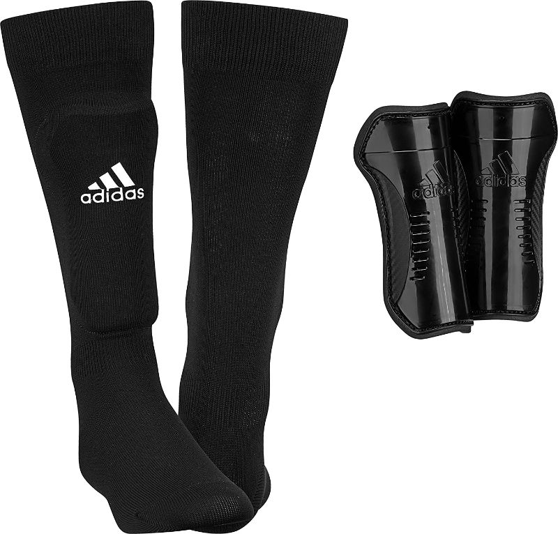 Photo 1 of Adidas Youth Sock Shin Black Guard Size M