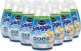 Photo 2 of 4 pack of 3 Renuzit Snuggle Gel Air Freshener - Linen Escape - 7oz