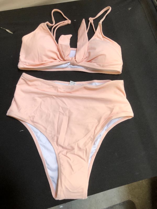 Photo 1 of WOMENS BATHING SUIT BLUSH PINK
SIZE SMALL