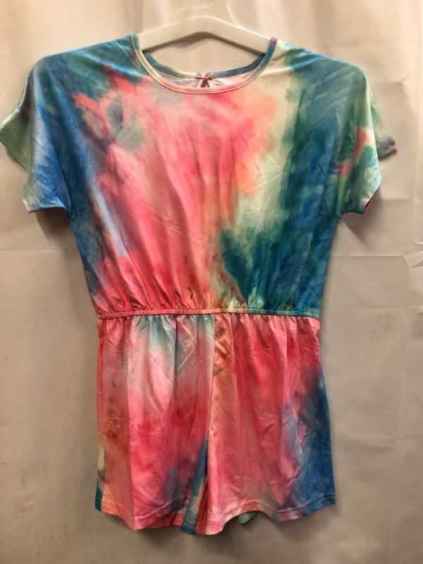 Photo 1 of GIRLS MULTICOLOR ROMPER 
SIZE SMALL