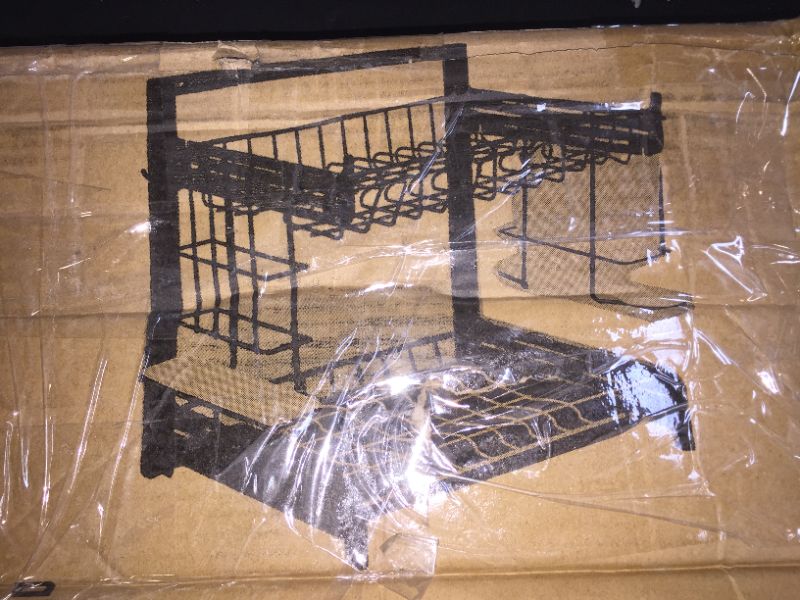 Photo 1 of DISH DRYING RACK BLACK