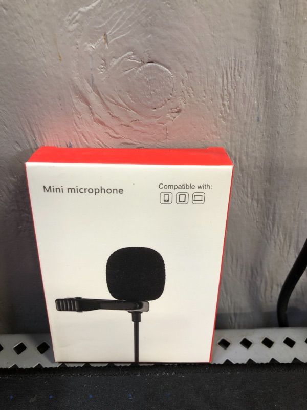 Photo 3 of Atpot Lavalier Microphone (brand new, unopened box)