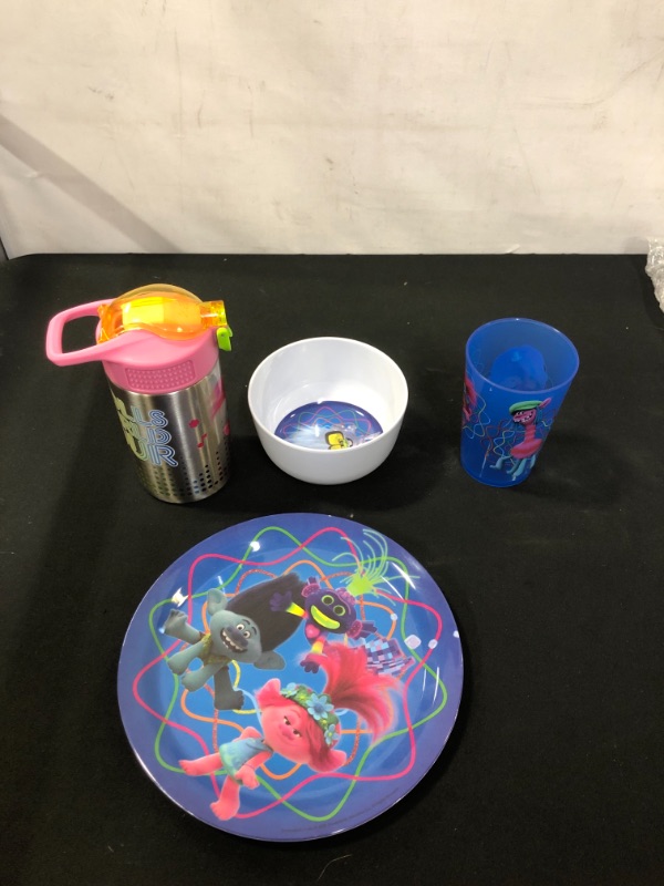 Photo 1 of KIDS TROLLS KITCHEN WARE SET 