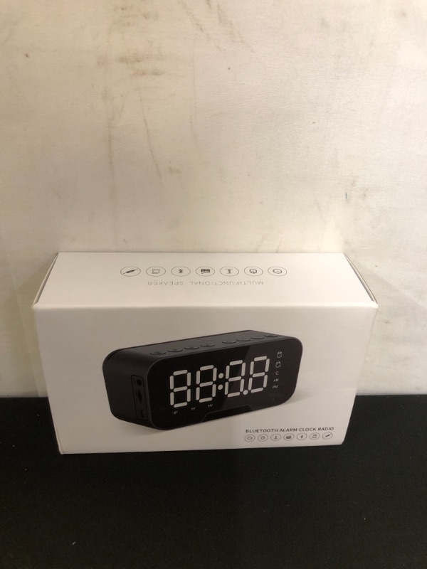 Photo 1 of BLUETOOTH ALARM CLOCK RADIO 