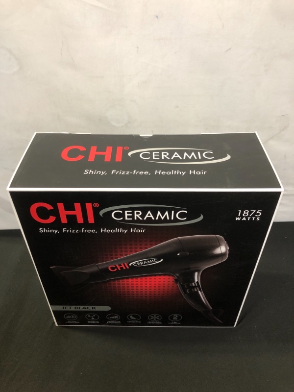 Photo 2 of CHI Ceramic Hair Dryer in Black (BRAND NEW)