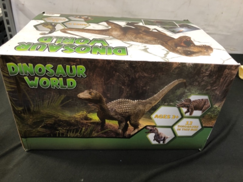 Photo 1 of 12 PIECE DINOSAUR SET  (BRADN NEW, UNOPENED BOX)