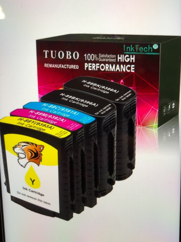 Photo 1 of BLE INK CARTRIDGE REPLACEMENT 88XL HIGH YEILD INK USED IN OFICEJET PRO (BRAND NEW, UNOPEBNED BOX)