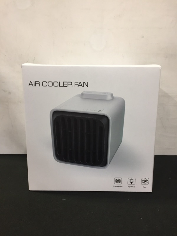 Photo 2 of Hoepaid Portable Air Conditioner - USB Ice Fan Portable AC Unit With 3 Speeds & 2 Ice Crystal Box | Air Conditioner Cooler for Small Room Office Outdoor