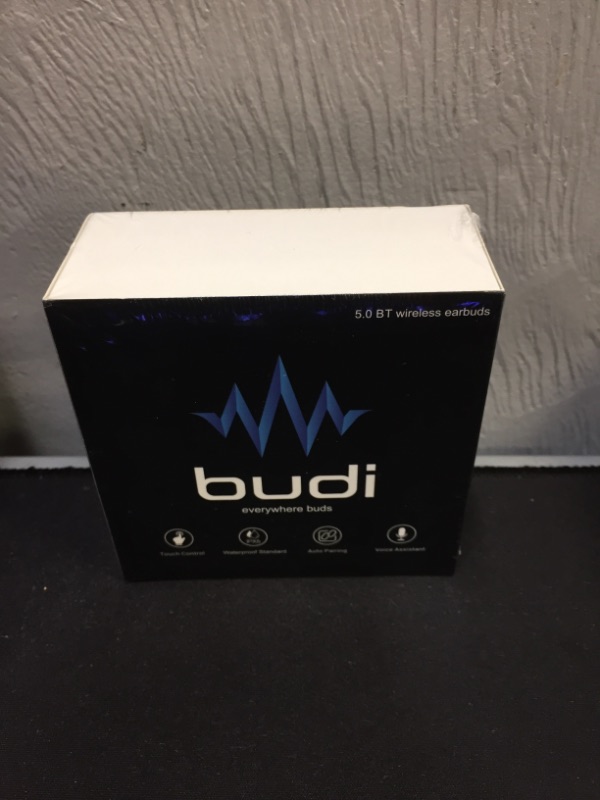 Photo 2 of Budi Wireless in-Ear Noise Canceling Earbuds, Bluetooth Headphones with  (BRAND NEW, FACTORY SEALED SHUT)