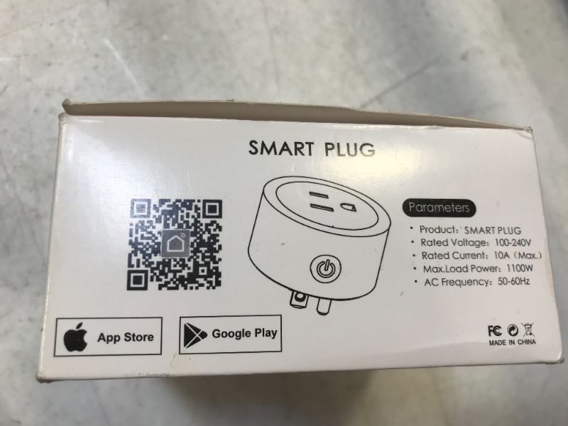 Photo 2 of  Mini Smart Plugs That Work with Alexa Google Home 2.4 GHz Network Wireless WiFi Outlet No Hub Required, APP Remote Control Smart Socket with Timer and Group Control 10A Max. 4 Pack