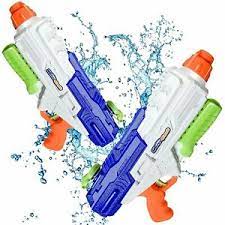 Photo 1 of AMOSTING Water Gun for Kids,Super Soaker Squirt Gun 2 Pack 1250CC High Capacity Soaker Blaster Toy Gift