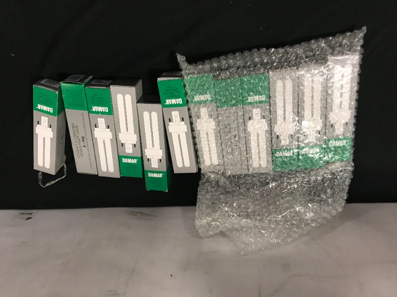 Photo 1 of 12 PACK OF DAMAR COMPACT FLUORESCENT TWIN TUBE 4 PIN 