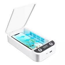 Photo 1 of Smartphone Sanitizer Portable UV Light Cell Phone Sterilizer,with USB Charging and Aromatherapy Function,Cleaner for All iOS&Andriod Cellphone,iPhone/Samsung/LG, Watch and Jewelry
