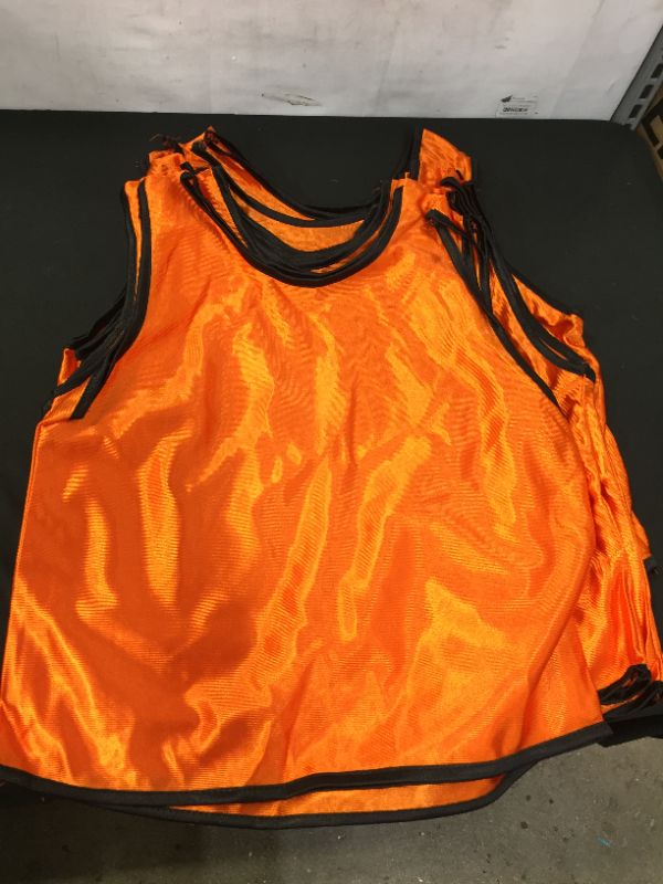 Photo 2 of 11PK ORANGE TANK TOP JERSEY YOUTH LARGE