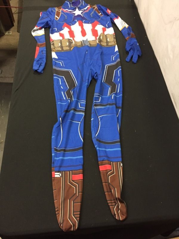 Photo 1 of CAPTAIN AMERICA COSTUME SIZE 7-8 YEARS 