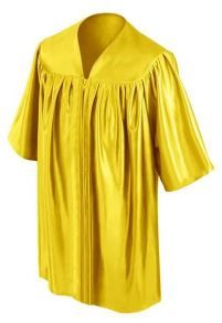 Photo 1 of Child's yellow Choir Robe size xtra extra large 
