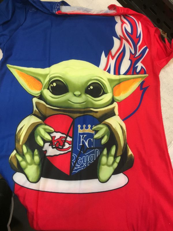 Photo 2 of Kansas City love NFL MLB shirt size large 
